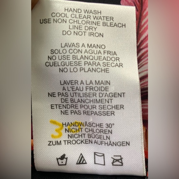 NWT Skinny Dippers by Miraclesuit Lucky Charm Belted One Piece Swimsuit Medium - Picture 8 of 14